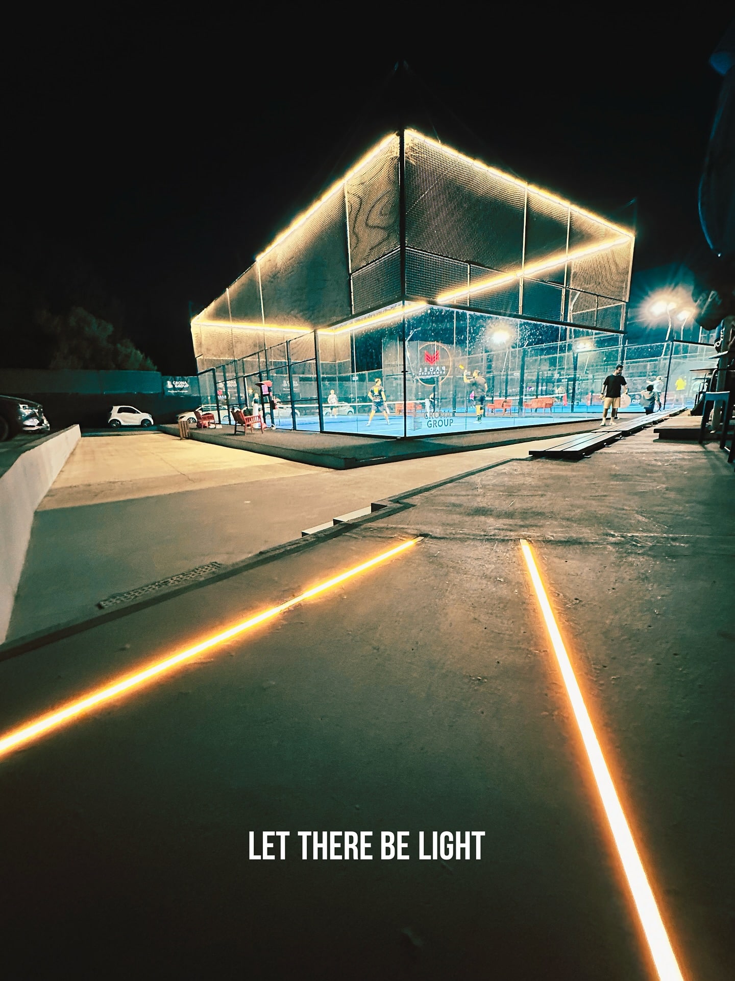 Iluminación LED para pádel | Padel Syndicate